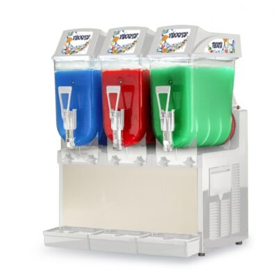 AMPTO GRA-123 Frozen Drink Machine, Triple 3 Gallon Bowl