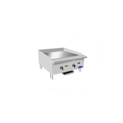 Atosa USA ATTG-24 24″ Countertop Gas Griddle with Thermostatic Controls