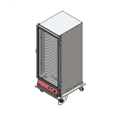 BevLes PICA70-32-A-1L1 Full Size Non-Insulated Proofing Cabinet, Left Hinged, 1 Door, 115V