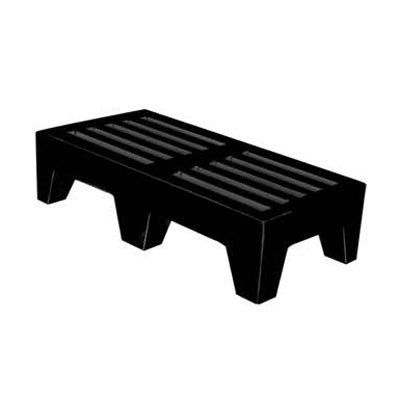 Winholt DPLSQ-4-1222-BK Vented Dunnage Rack