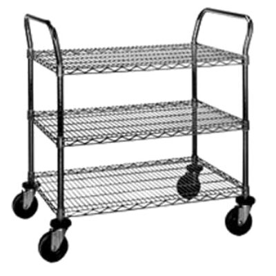 Eagle Group EU3-1824C 24″ Metal Wire Bussing Utility Transport Cart