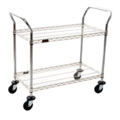 Eagle Group U2-1836C 36″ Metal Wire Bussing Utility Transport Cart