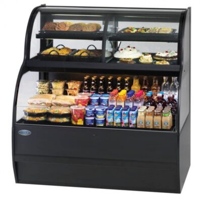 Federal Industries SSRC-2452 24″ Specialty Display Convertible Merchandiser, Self-Contained Full Service/Self-Service w/(2) Tiers Shelves, 1/3 HP