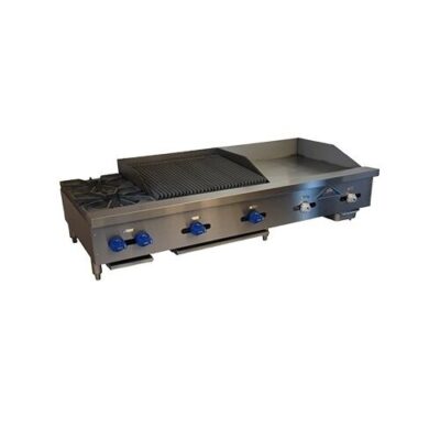 Comstock-Castle FHP60-24T-2LB 60″ Countertop Gas Griddle / Charbroiler