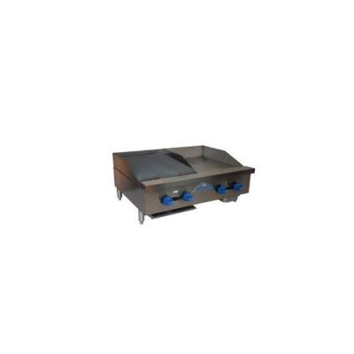 Comstock-Castle FHP60-30T-2.5RB 60″ Countertop Gas Griddle / Charbroiler