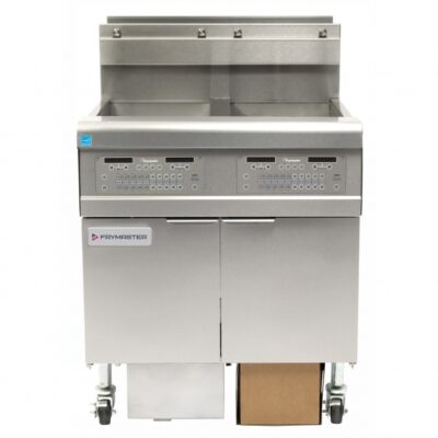 Frymaster FPGL230CA Multiple Battery Gas Fryer w/ (3) 30-lb Frypots, Built-In Filtration, 140,000 BTU