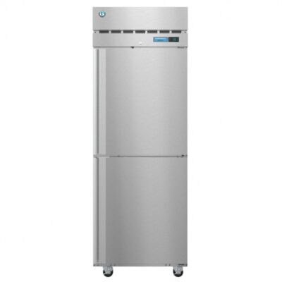 Hoshizaki F1A-HS(L) 27″ Steelheart One Section Two Half Solid Door Reach-In Freezer – 23 cu. ft.