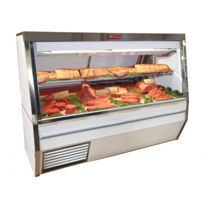 Howard-McCray R-CMS34N-6-BE-LED 72″ Full Service Red Meat Deli Display Case