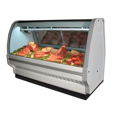 Howard-McCray R-CMS40E-6C-LED 75″ Full Service Red Meat Deli Display Case