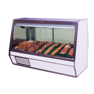 Howard-McCray SC-CMS32E-6-LED 74″ Full Service Red Meat Deli Display Case