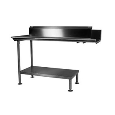 John Boos CDT4-LS108SSK 101″ Dishtable Undershelf w/ 24-1/8″D, 14/300 Stainless Steel Shelf