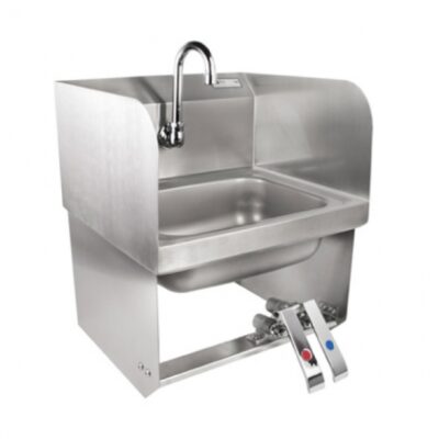 John Boos PBHS-W-1410-KV2MB-SS-X 17″ Hand Sink