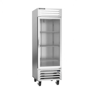 Beverage Air Vista RB23HC-1G 27″ Glass Door Reach-In Refrigerator, Bottom Mount