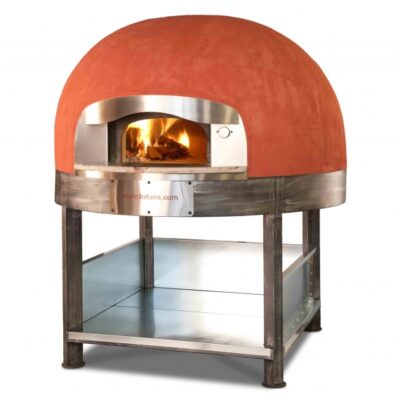 RositoBisani FW100-CB Wood / Coal / Gas Fired Pizza Oven w/ 39″ Cooking Chamber, Indoor, Round