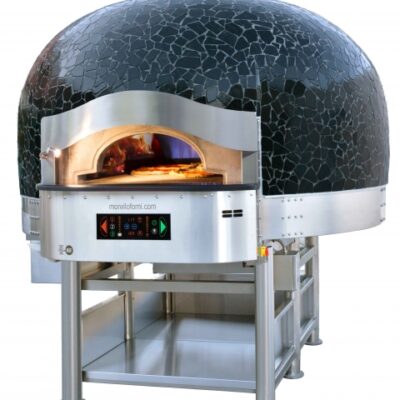 RositoBisani PG100-CM Wood / Coal / Gas Fired Pizza Oven w/ 39″ Cooking Chamber, Round, Indoor