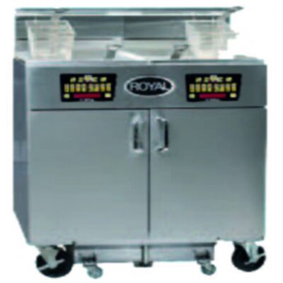 Royal Range of California REF-1417-4-CM Multiple Battery Fryer, Electric, (4) 50-Lb. Vats