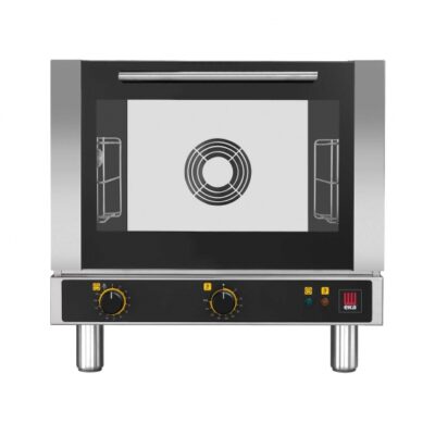 Tecnoeka EKFA 312 S1 Single Deck Electric Convection Oven with Dials / Buttons Contols