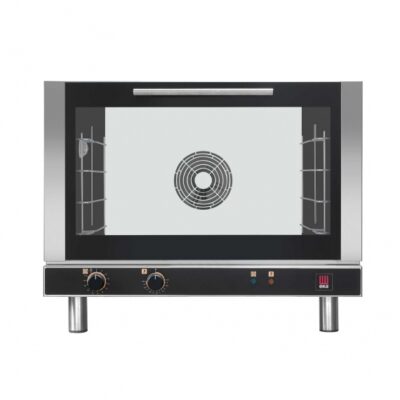 Tecnoeka EKFA 464 Single Deck Electric Convection Oven with Manual Contols, 208/240 Volts