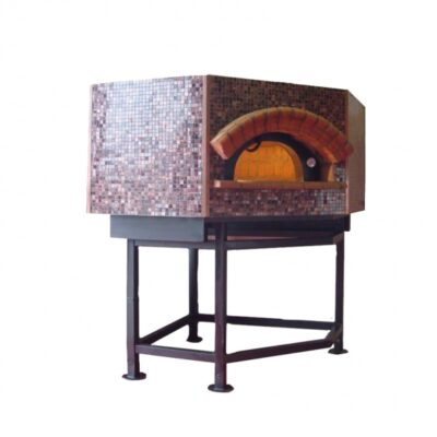 Univex DOME39P Artisan Stone Hearth Pentagonal Pizza Oven, Wood / Coal / Gas Fired, (5) 12″ Pizza