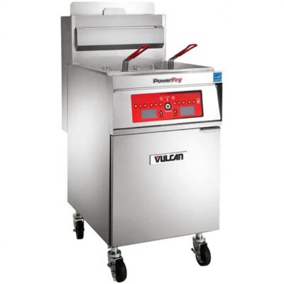 Vulcan 1TR85D 21″ Floor Model Gas Fryer, 90 lb.