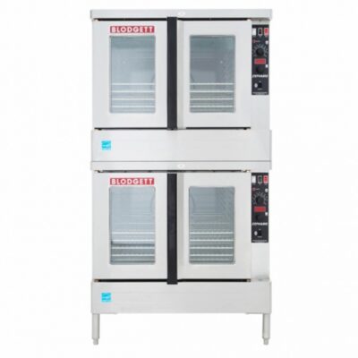 Blodgett ZEPH-200-G DBL Double Deck Full Size Gas Convection Oven w/ Bakery Depth, 120.000 BTU